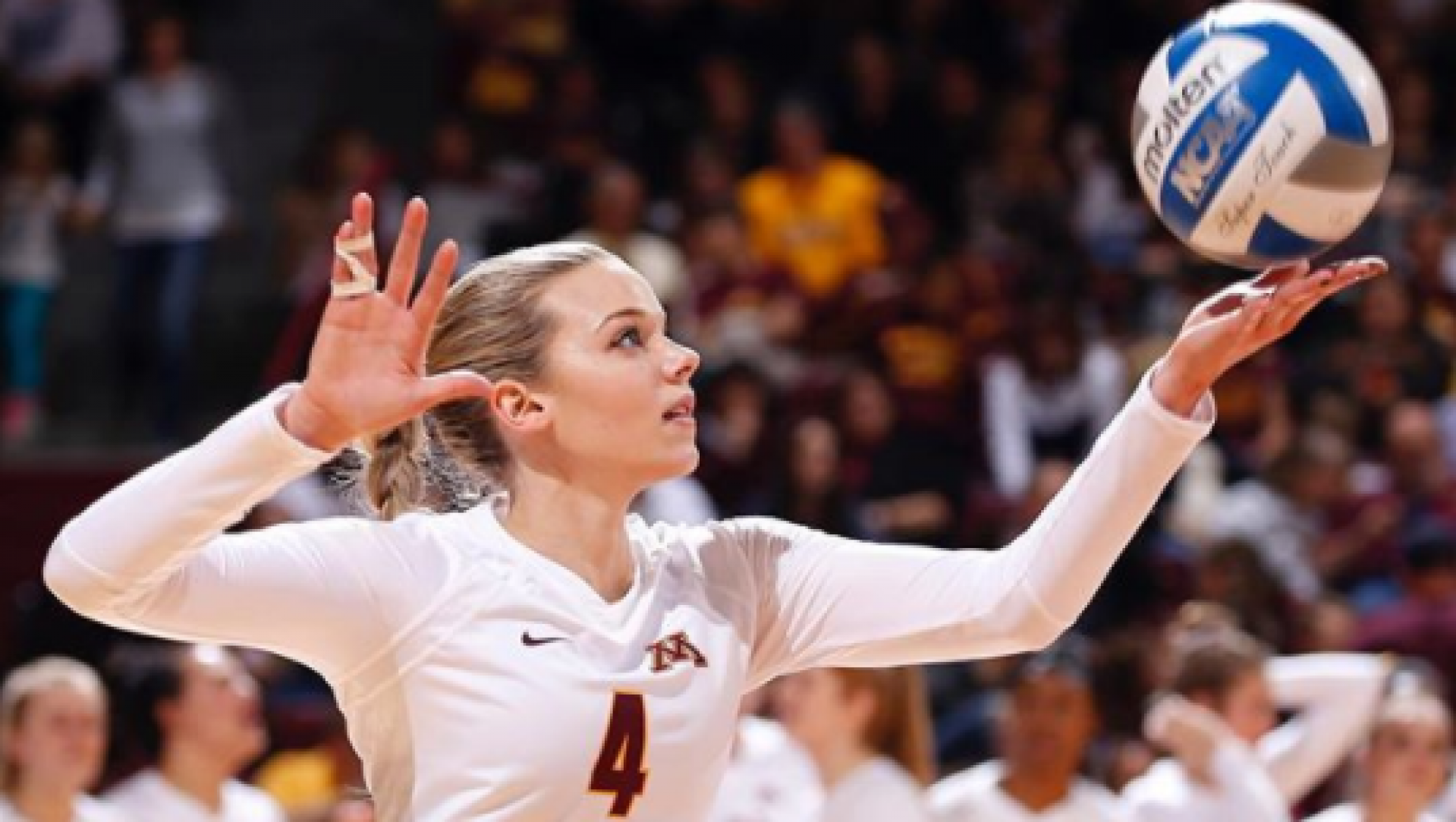 Bildunterschrift: Während ihres Studiums spielte Tapp für die University of Minnesota.  (Quelle: Paige Tapp | www.instagram.com/paigetapp)